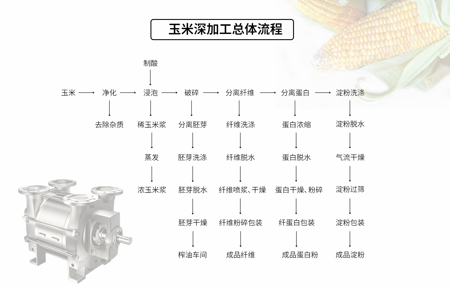 玉米深加工能耗高？蛋白易變性？答案藏在“真空”里！